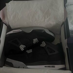 Jordan 4 Retro SE Black Canvas